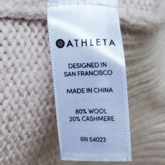 Athleta Bedford Wool Cashmere Turtleneck Sweater - Picture 8 of 8